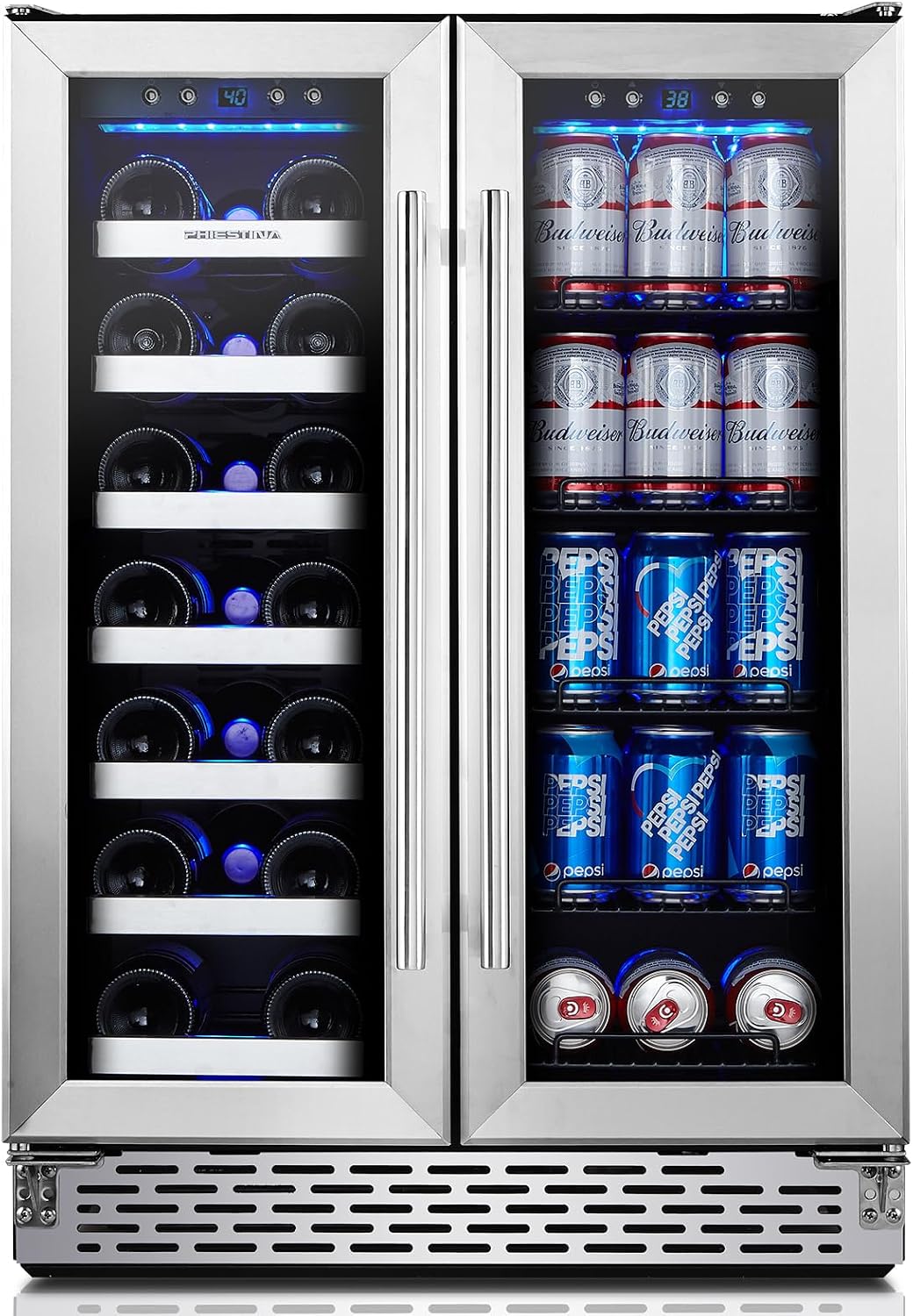 Phiestina Beverage Refrigerator – 170 cans (24-inch)