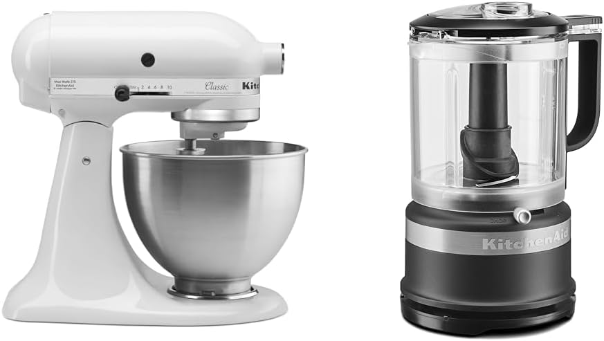 2. KitchenAid Classic Series 4.5‑Quart Tilt‑Head Stand Mixer K45SS