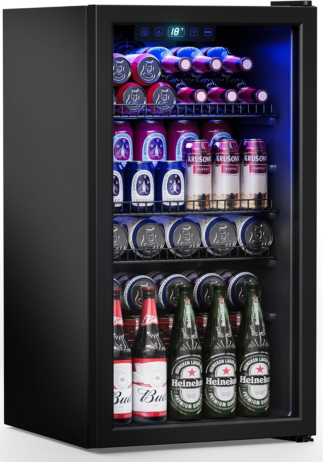 Manastin Beverage Refrigerator Cooler – 120 cans